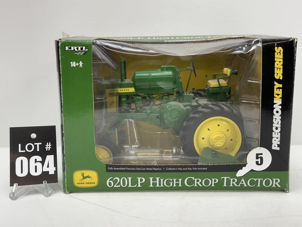 ERTL J.D. 620LP High Crop Tractor 1/16