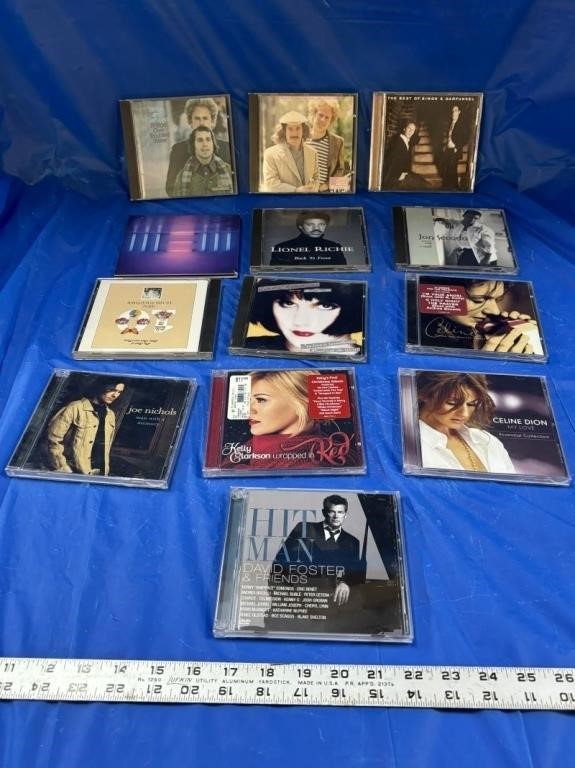 13 Assorted Music CDs