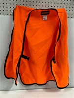 Orange hunting vest. One size fits all