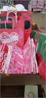 Box of gift bags & tissue paper