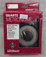 C12) Wittner Quartz Metronome With Earphone