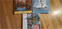 (3) New Sealed Puzzles See Description