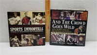 Lot of 2 Books - Sports Immortals and "And