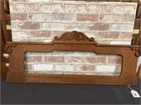 OAK ANTIQUE WOOD MIRROR FRAME