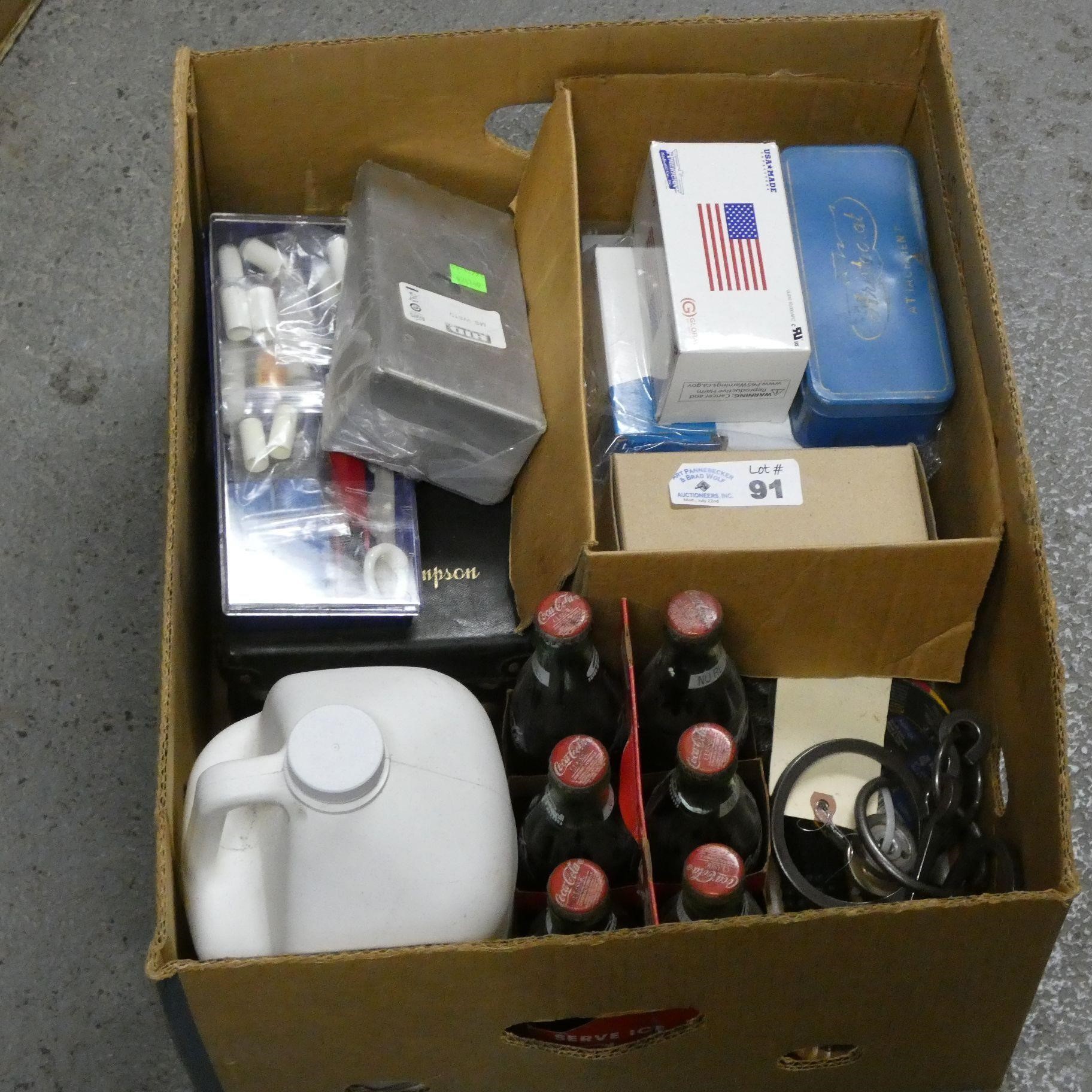 Coca-Cola Bottles, Genteg Capacitors, Mold, Etc