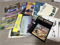 Assorted vintage automotive magazines