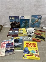 Vintage automotive magazine lot hot rod and