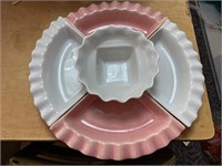 USA Pottery Serving Dishes