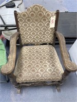 Padded Rocking Chair