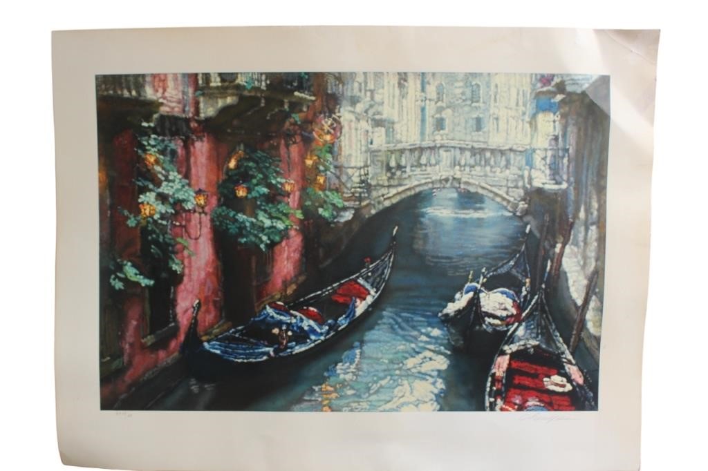 Limited Edition Lithography of Chen Yifei
