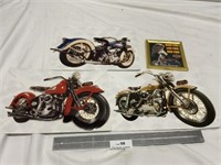 Harley Davidson Lot- New Greeting Cards etc