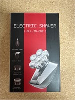 Electric shaver all in one