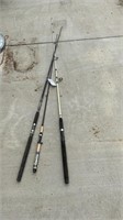 3 Fishing Poles