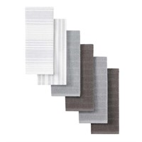 6-Pk 17" x 28" Martha Stewart Kitchen Towels,