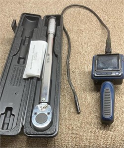 Whistler camera (works) & torque wrench ( foot