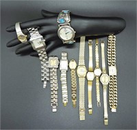 11 GOLD & SILVER WOMEN'S WATCHES