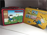 2 Peanuts Lunchboxes + 3 Thermos