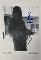 Autograph  Star Wars Press Kit Photo