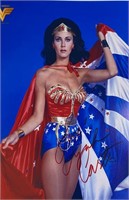 Autograph Lynda Carter Wonder Woman Photo