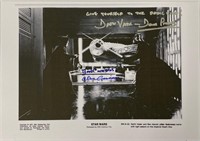 Autograph  Star Wars Press Kit Photo