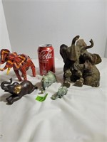 5 Elephant ornaments