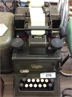 Antique dalton adding machine