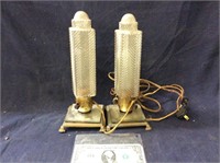 (2) Vintage very unique lamps