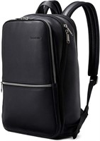 Samsonite Classic Leather Slim Backpack (14.1"),