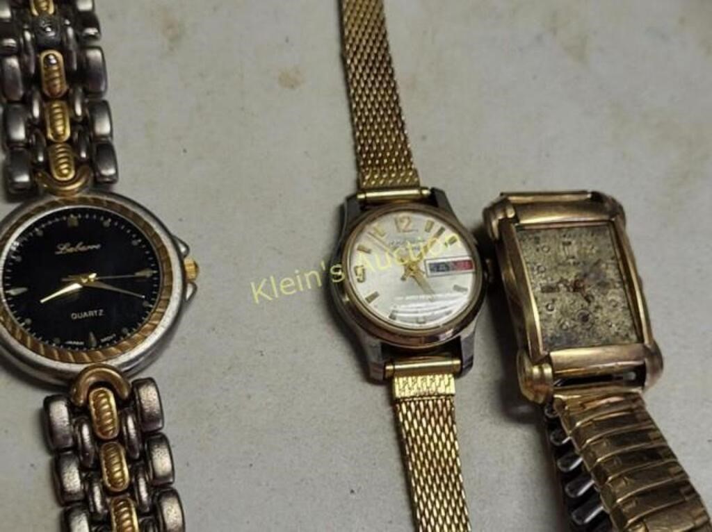 3 Vintage Watches American Heritage, Rogers