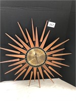MCM Wood Star Clock