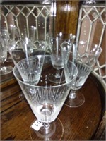 (4) Rosenthal Goldstrahlen Wine Glasses