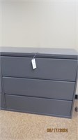3-draw Lateral File Cabinet With Key