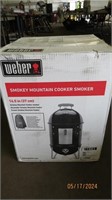 Weber New In Box Smokey Mountain Cooker/Smoker