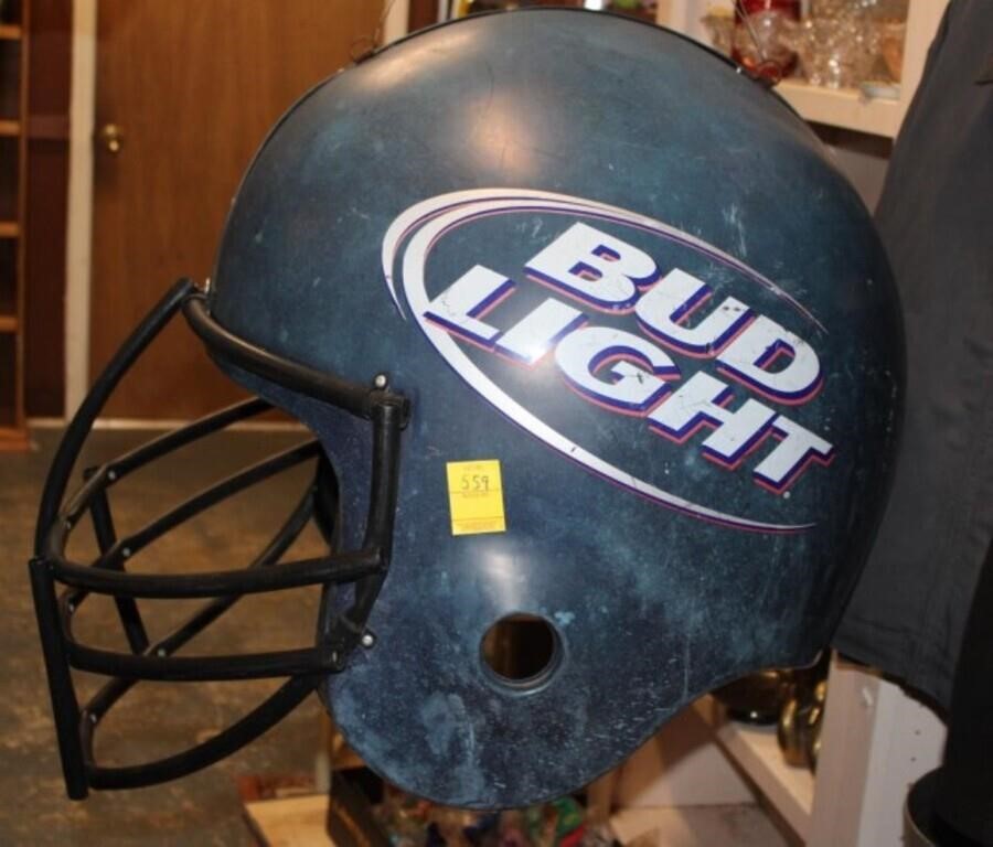 Bud Light Helmet 22" x 24" wide