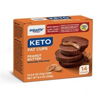 Equate Keto Fat Cups, Peanut Butter AZ8