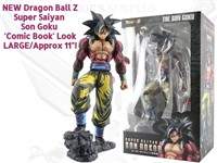 NEW Dragon Ball Z DBZ Large Super Saiyan Son Goku