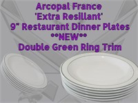 6 NEW Sealed Arcopal France Restaurant Plates