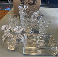 Clear glass lot / No Shipping