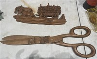 Wooden Decorative Lot / Both Wooden
