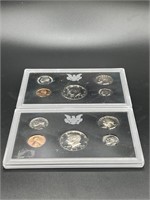 2 US Proof Sets