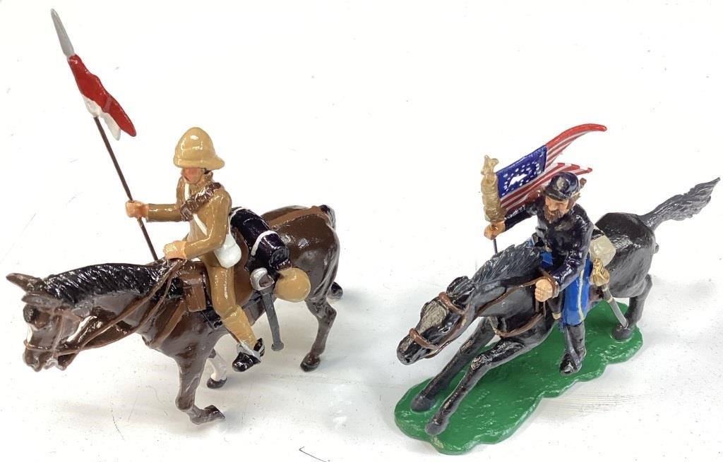 (2) UNION CAVALRY MAN & KING & COUNTRY CB3