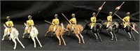 VTG. W. BRITAINS TYPES OF INDIAN ARMY LEAD