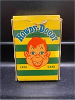 Vintage Howdy Doody Card Game In Box