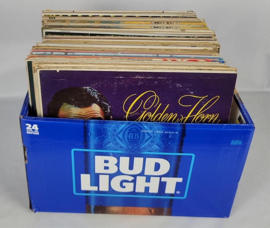 Box Of Vtg Lp's - Vocal, Country & More