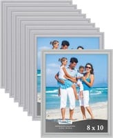 Icona Bay 8x10 Picture Frames (Gray, 12 Pack)