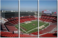 Levis Stadium Canvas Wall Art, 42x28 Inch