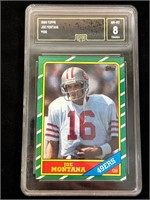 1986 Topps Joe Montana  GMA 8