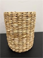 NEW - Woven Seagrass Straw Small Waste Basket