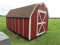 10' BY 14' PORTABLE STORAGE SHED