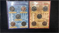 (2) Sets of 1st Century Roman Coin Replicas
